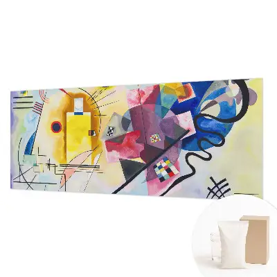 Papier peint intissé imprimé abstraction colorée