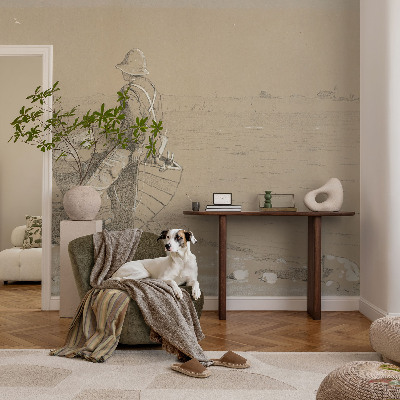 Tapisserie panoramique Nostalgická scéna