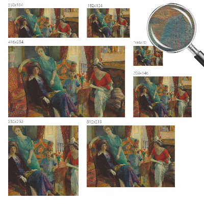 Papier peint panoramique salon Klasická elegancia