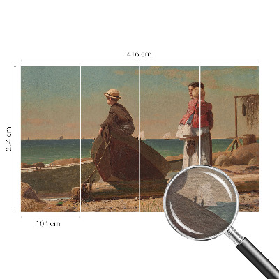 Papier peint photographique avec une scène maritime