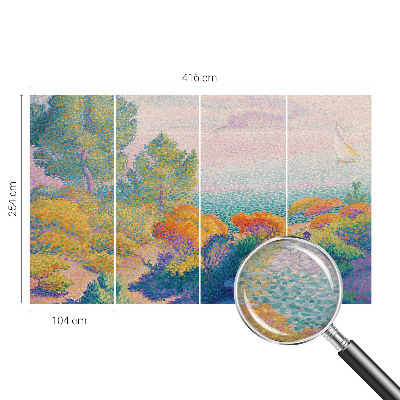 Papier peint panoramique haut de gamme Prímorská krajina