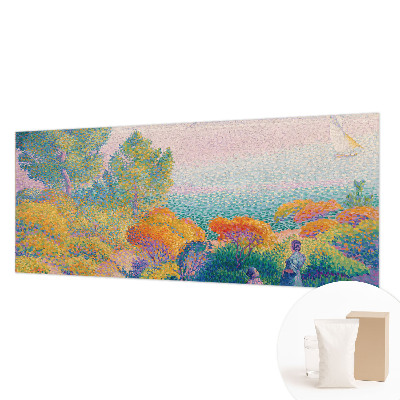 Papier peint panoramique haut de gamme avec un motif de paysage côtier