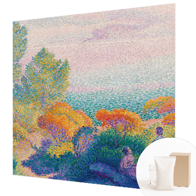 Papier peint panoramique haut de gamme avec un motif de paysage côtier