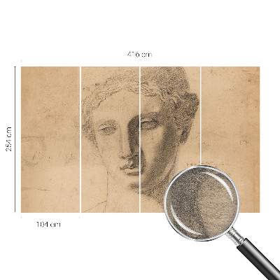 Papier peint photo intissé Ženský portrét