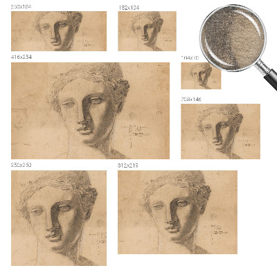 Papier peint photo intissé Ženský portrét