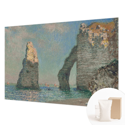 Papier peint panoramique facile à poser à motif de paysage rocheux