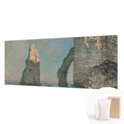 Papier peint panoramique facile à poser à motif de paysage rocheux