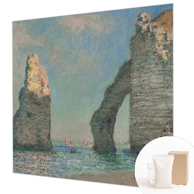 Papier peint panoramique facile à poser à motif de paysage rocheux