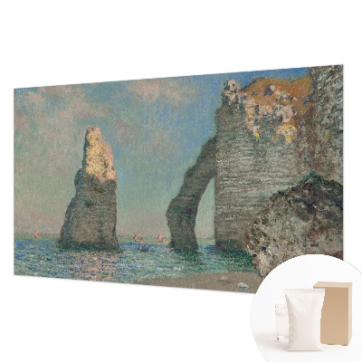 Papier peint panoramique facile à poser à motif de paysage rocheux