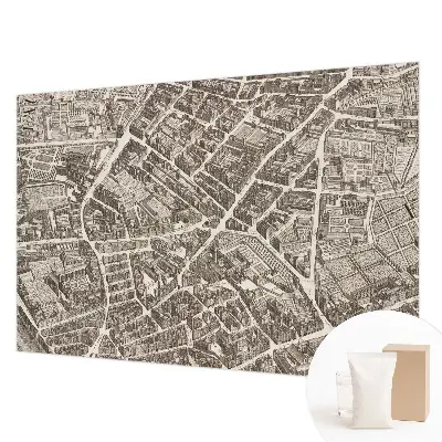 Papier peint intissé imprimé Labyrinthe urbain