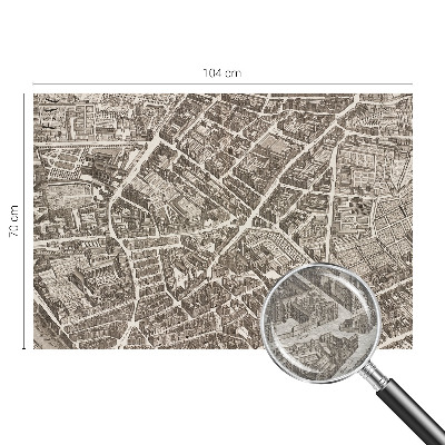 Papier peint panoramique intissé moderne Mestské bludisko