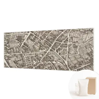 Papier peint intissé imprimé Labyrinthe urbain