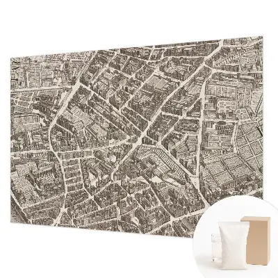 Papier peint intissé imprimé Labyrinthe urbain