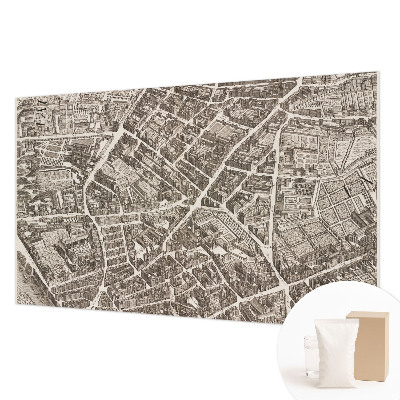 Papier peint panoramique intissé moderne avec le motif « Mestské bludisko »