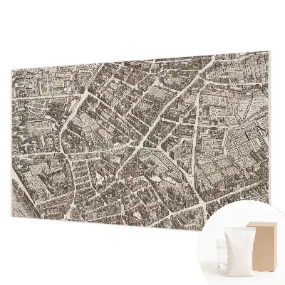 Papier peint intissé imprimé Labyrinthe urbain