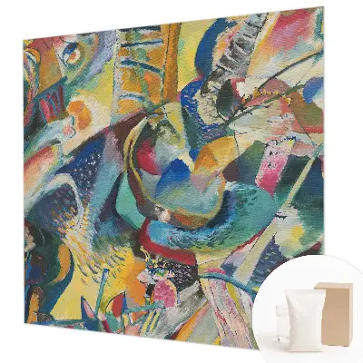 Papier peint photo grand format pour le mur abstrait coloré