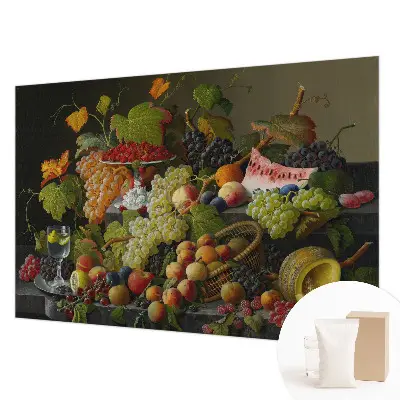Papier peint photographique sur tissu non tissé Composition des fruits
