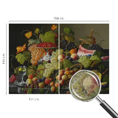 Papier peint photographique sur tissu non tissé Composition des fruits