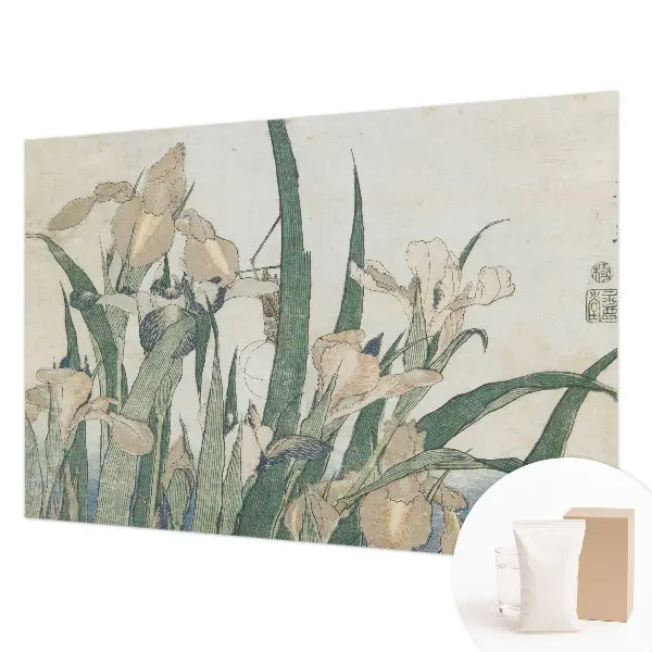 Papier peint intissé Iris délicats
