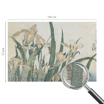 Papier peint salon moderne Jemné kosatce