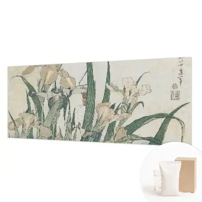 Papier peint intissé Iris délicats