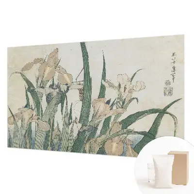 Papier peint intissé Iris délicats