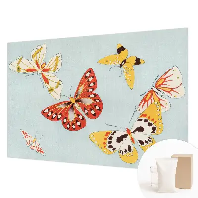 Papier peint photo imprimé sur tissu non tissé Papillons artistiques