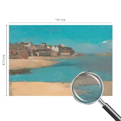Papier peint photo grand format pour le mur Un village tranquille