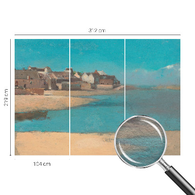 Papier peint chambre moderne Tichá dedina