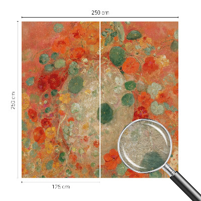 Papier peint panoramique intissé Abstraktné kvety