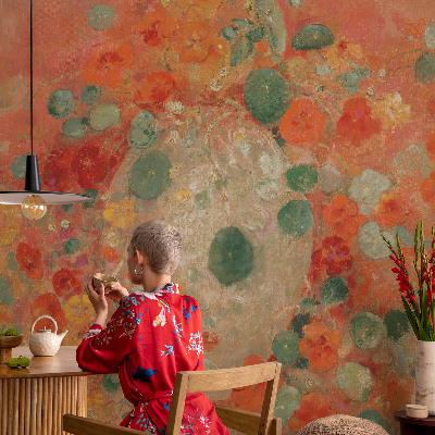 Papier peint panoramique intissé Abstraktné kvety