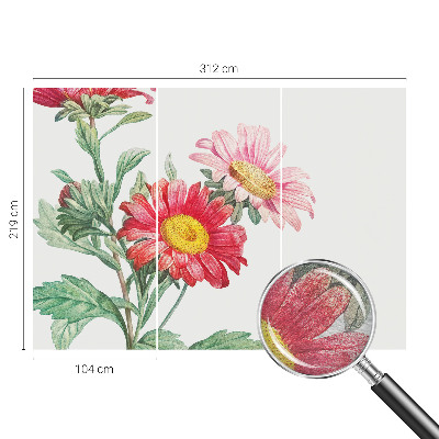 Papier peint panoramique Jemné kvety