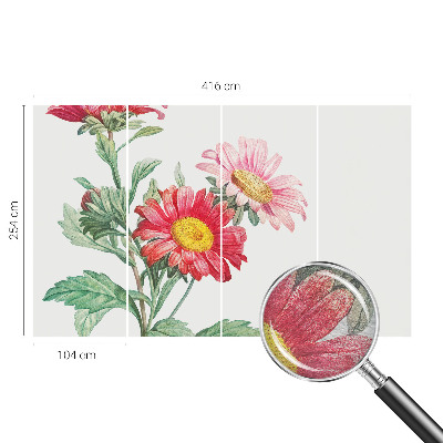 Papier peint panoramique Jemné kvety