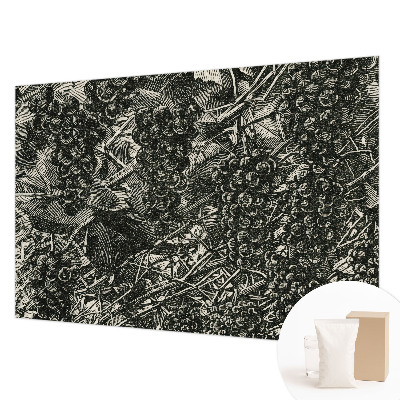 Tapisserie murale à motif de raisins