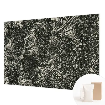 Papier peint intissé imprimé Empreinte de raisin