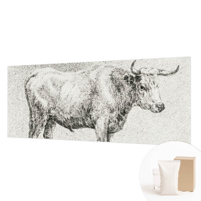 Papier peint chambre moderne avec motif « Býčia ceruzka »