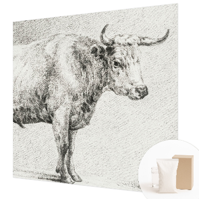 Papier peint chambre moderne avec motif « Býčia ceruzka »