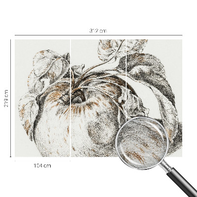 Papier peint panoramique Jablkové listy