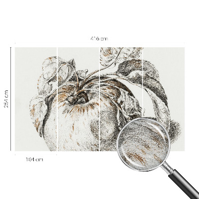 Papier peint panoramique Jablkové listy