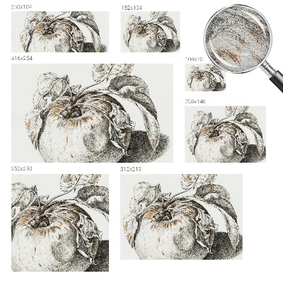 Papier peint panoramique Jablkové listy