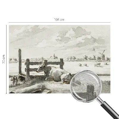 Papier peint panoramique haut de gamme avec un motif « Vidiecka idylka »
