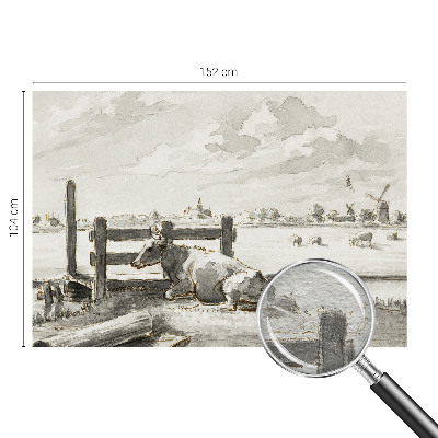 Papier peint panoramique haut de gamme avec un motif « Vidiecka idylka »
