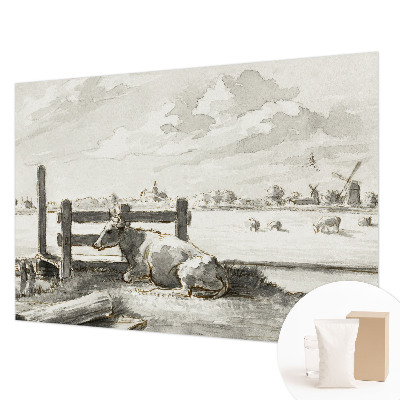 Papier peint panoramique haut de gamme avec un motif « Vidiecka idylka »