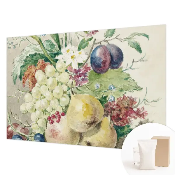 Papier peint photographique sur tissu non tissé Fleurs et fruits