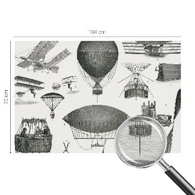 Papier peint photo grand format pour le mur Histoire de l'aviation