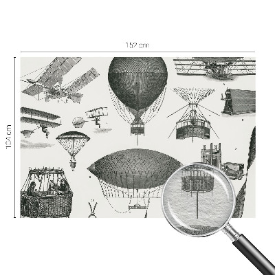 Papier peint panoramique salon História letectva