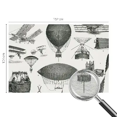 Papier peint photo grand format pour le mur Histoire de l'aviation