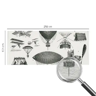 Papier peint photo grand format pour le mur Histoire de l'aviation