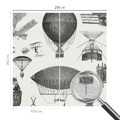 Papier peint panoramique salon História letectva