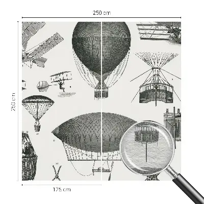 Papier peint photo grand format pour le mur Histoire de l'aviation